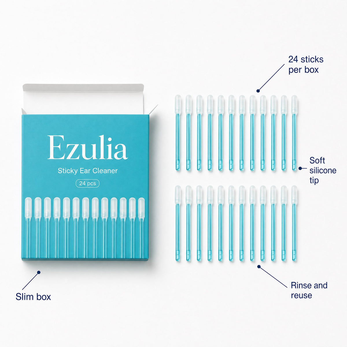 Ezulia Sticky Ear Cleaner