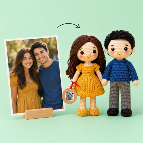 Custom crochet dolls made from your photo